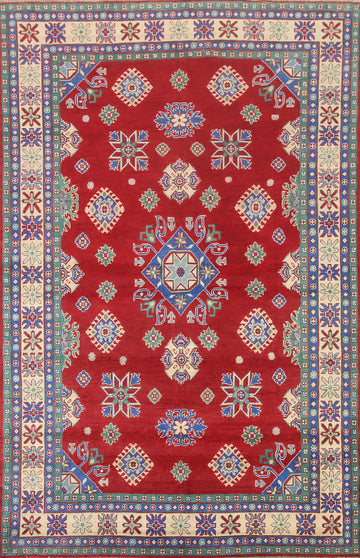 South Western Kazak Oriental Area Rug 7x10