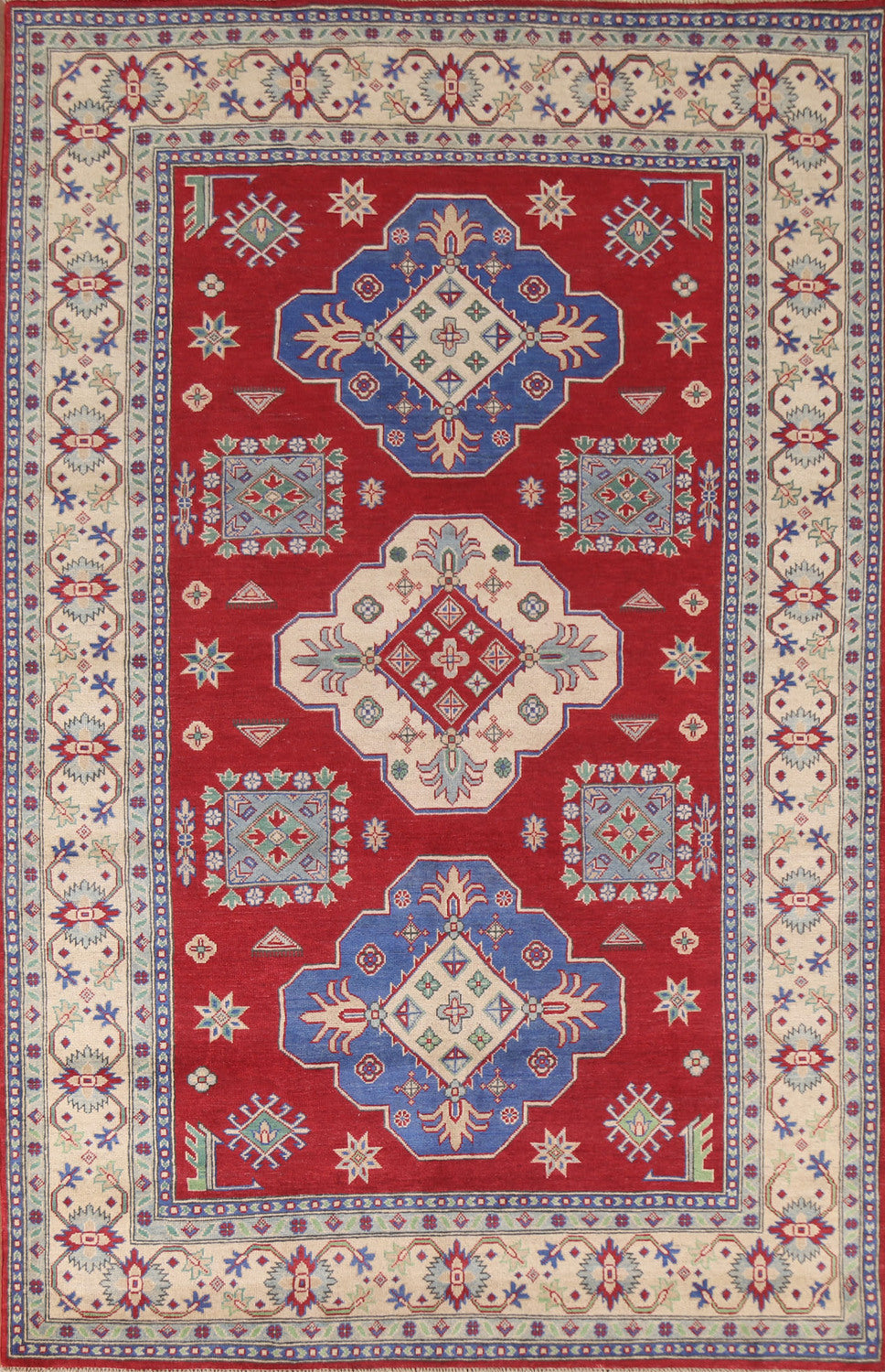 South Western Kazak Oriental Area Rug 7x10