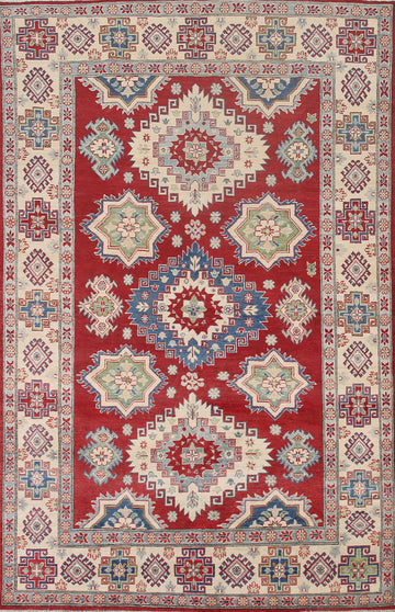 South Western Kazak Oriental Area Rug 7x10