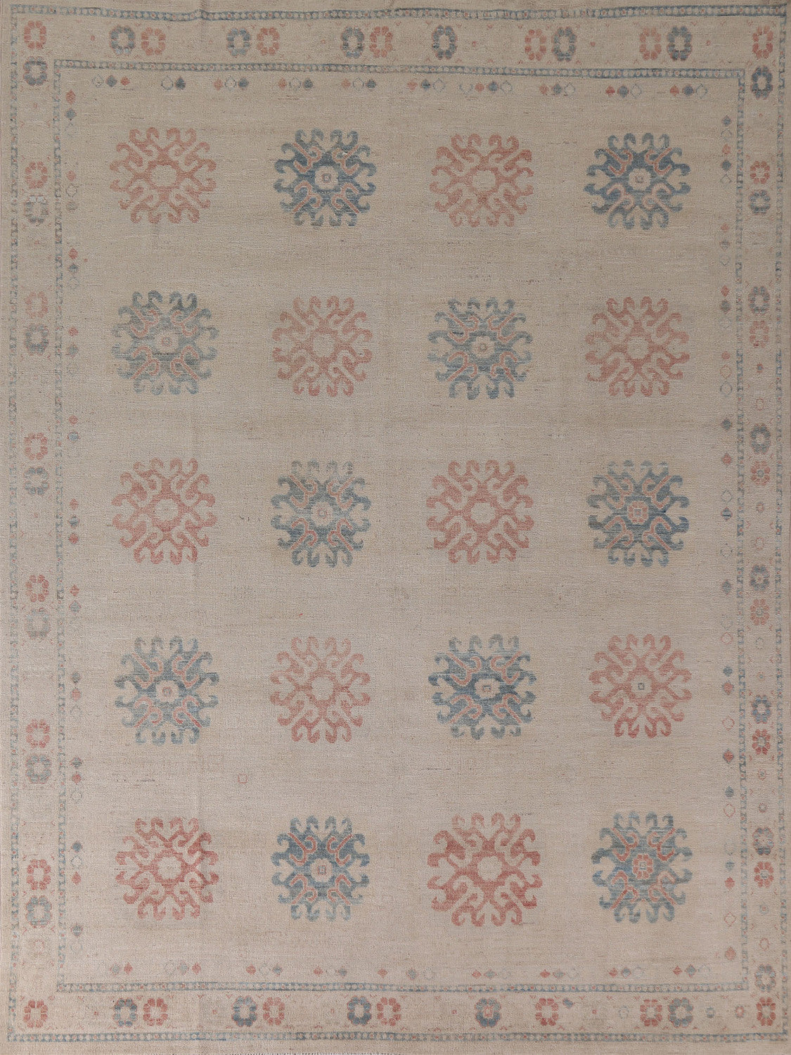 Vegetable Dye Oushak Turkish Area Rug 8x10