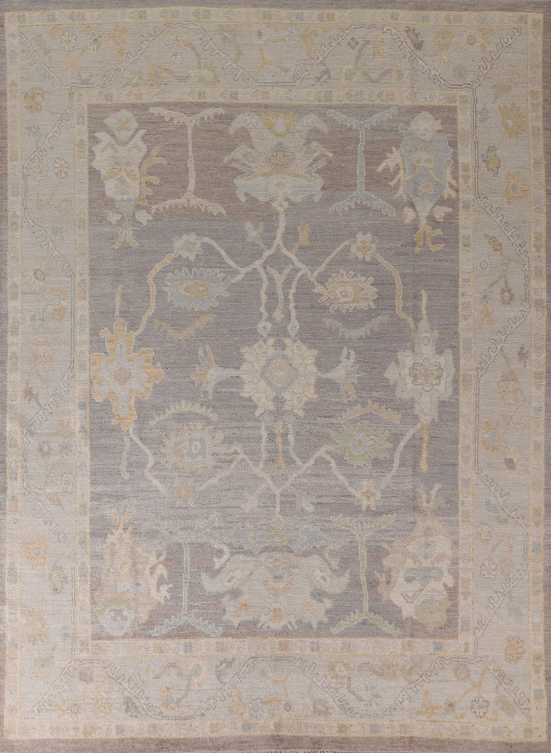 Vegetable Dye Oushak Turkish Area Rug 8x10