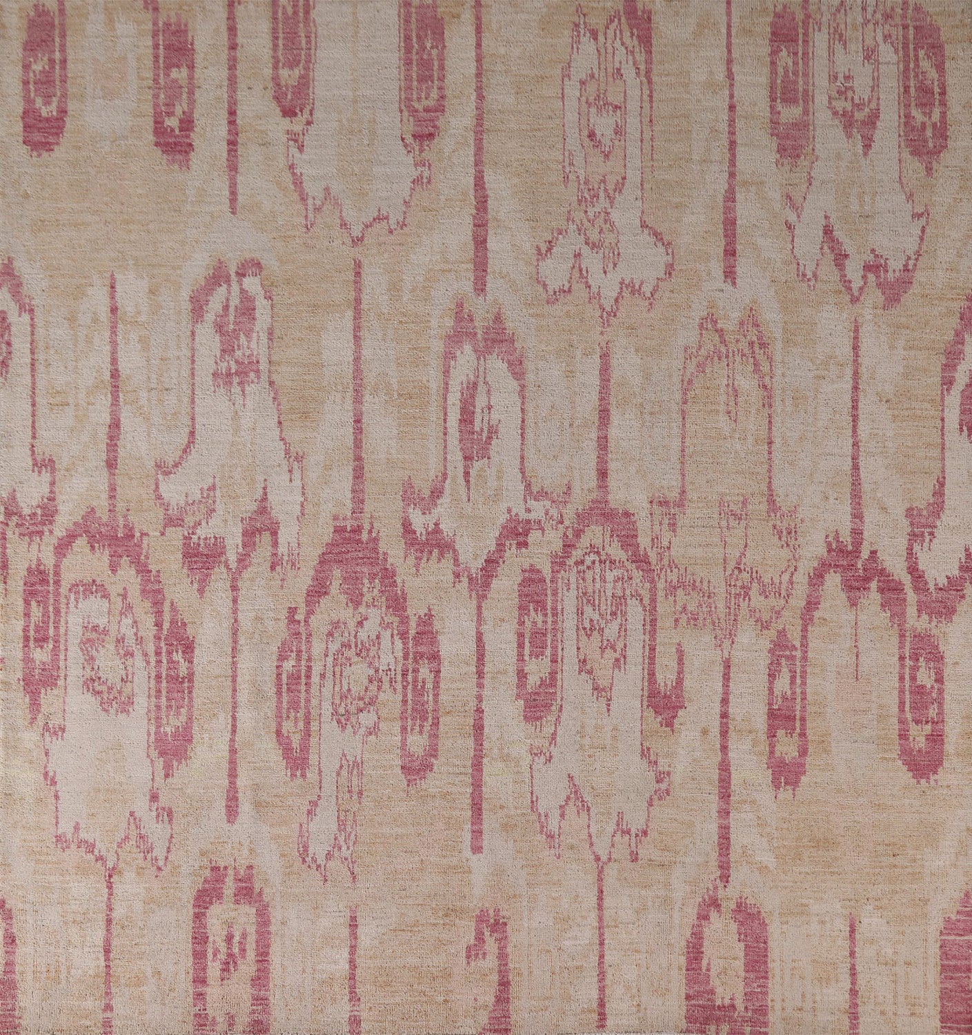 Vegetable Dye Oushak Square Area Rug 8x8