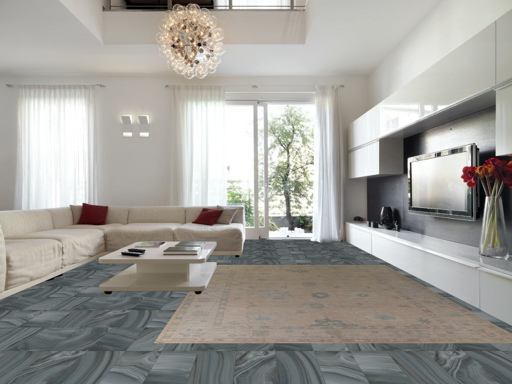 Vegetable Dye Oushak Large Area Rug 10x14