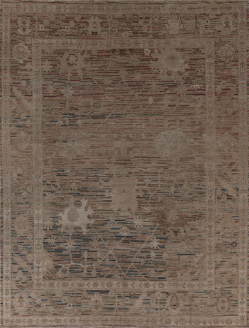 Vegetable Dye Oushak Turkish Area Rug 8x10