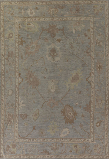 Vegetable Dye Oushak Oriental Area Rug 9x12