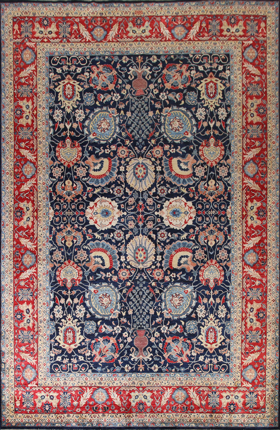 Vegetable Dye Sultanabad Ziegler Large Area Rug 10x14