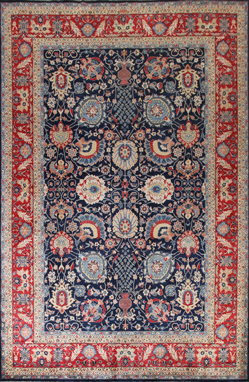 Vegetable Dye Sultanabad Ziegler Large Area Rug 10x14