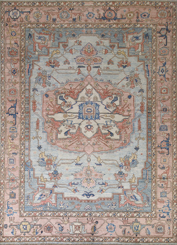 Vegetable Dye Heriz Serapi Persian Area Rug 8x10