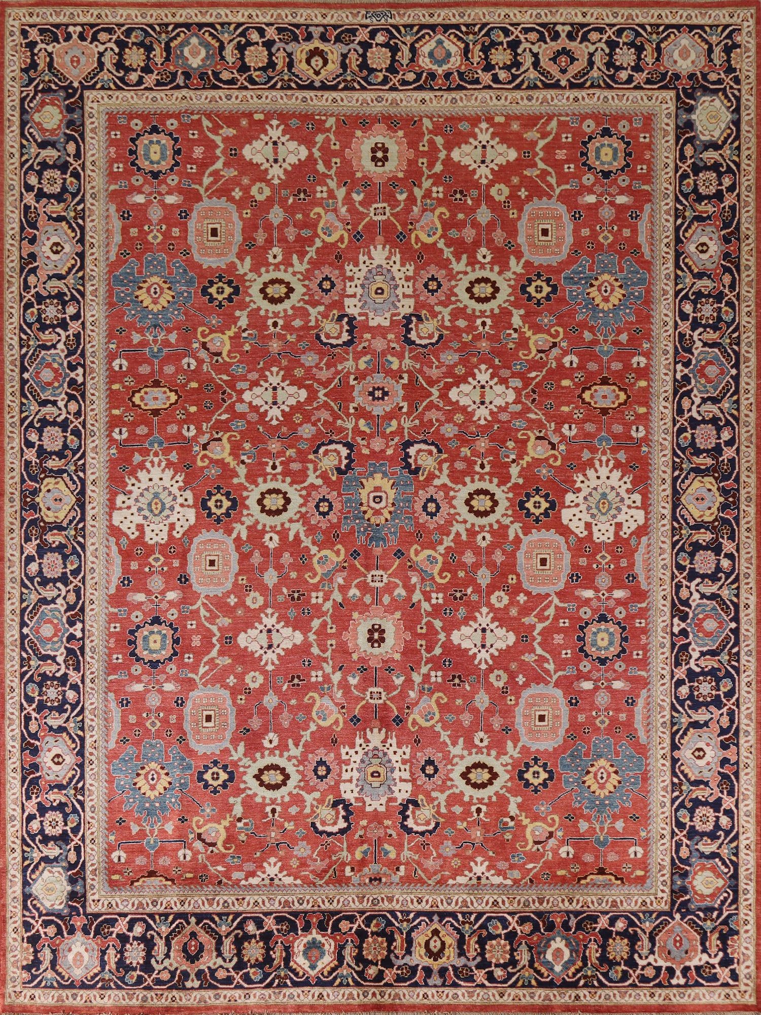 Vegetable Dye Heriz Serapi Area Rug 8x10