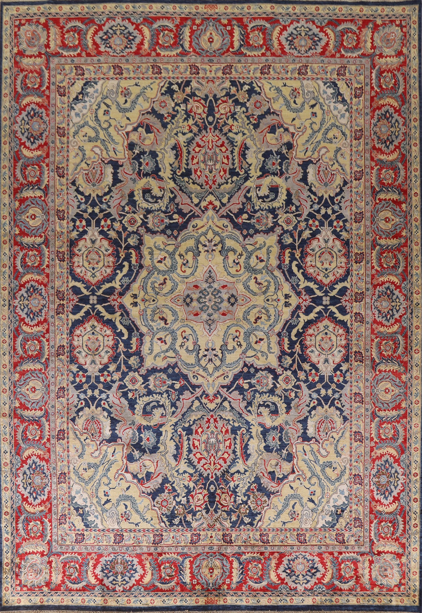Vegetable Dye Sultanabad Ziegler Living Room Rug 9x12