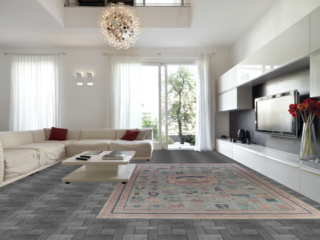 Vegetable Dye Sultanabad Ziegler Large Area Rug 10x16