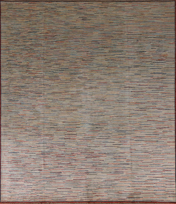 Vegetable Dye Gabbeh Square Area Rug 8x8