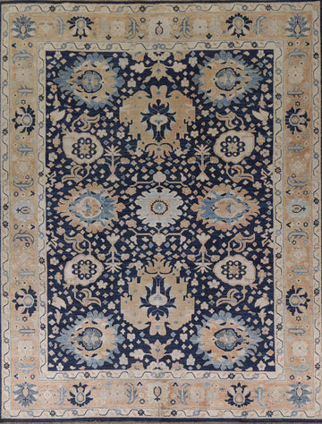 Navy Blue Ziegler Vegetable Dye Area Rug 8x10