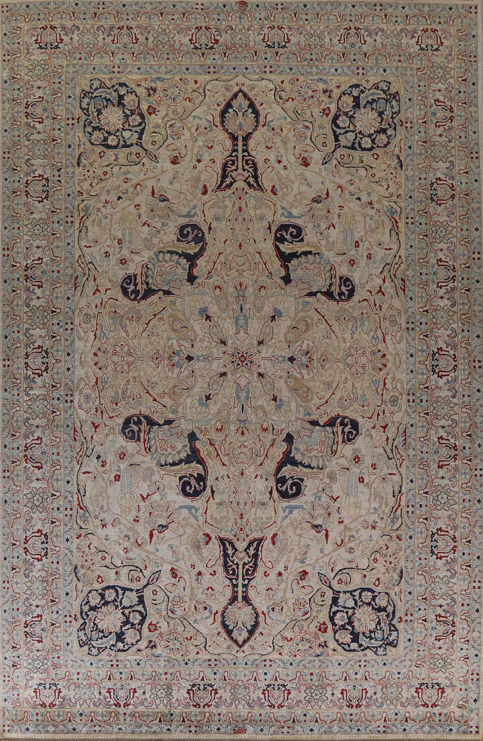 Vegetable Dye Sultanabad Ziegler Large Area Rug 10x14