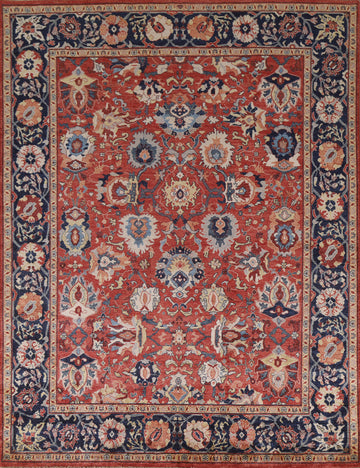 Floral Sultanabad Ziegler Vegetable Dye Area Rug 8x10