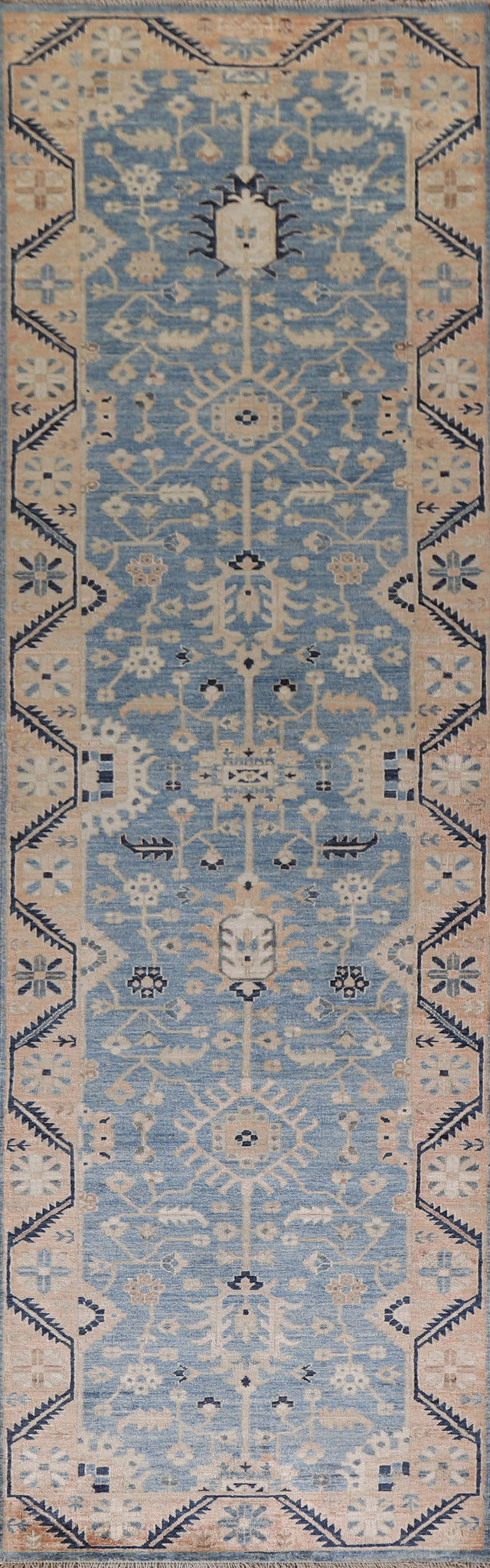 Sultanabad Ziegler Vegetable Dye Runner Rug 3x12