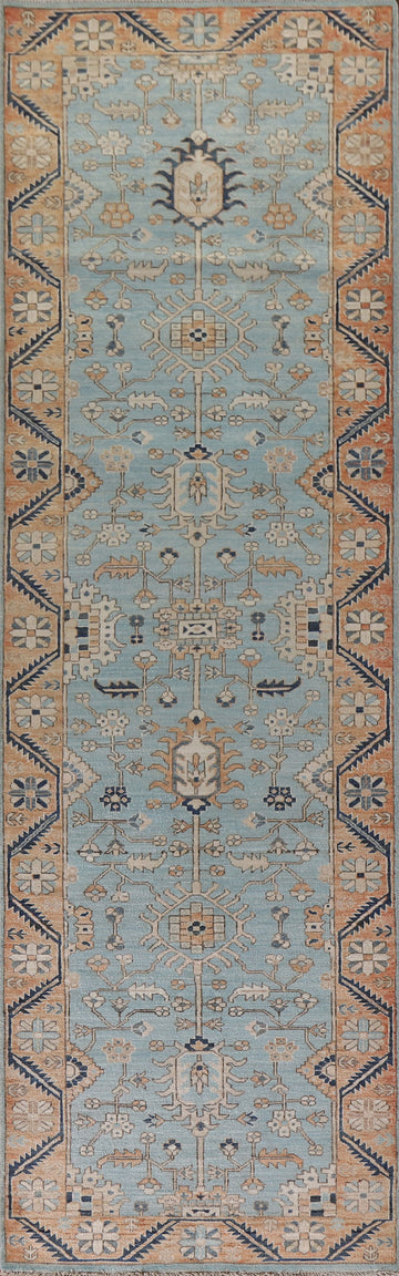 Vegetable Dye Sultanabad Ziegler Wool Runner Rug 3x12