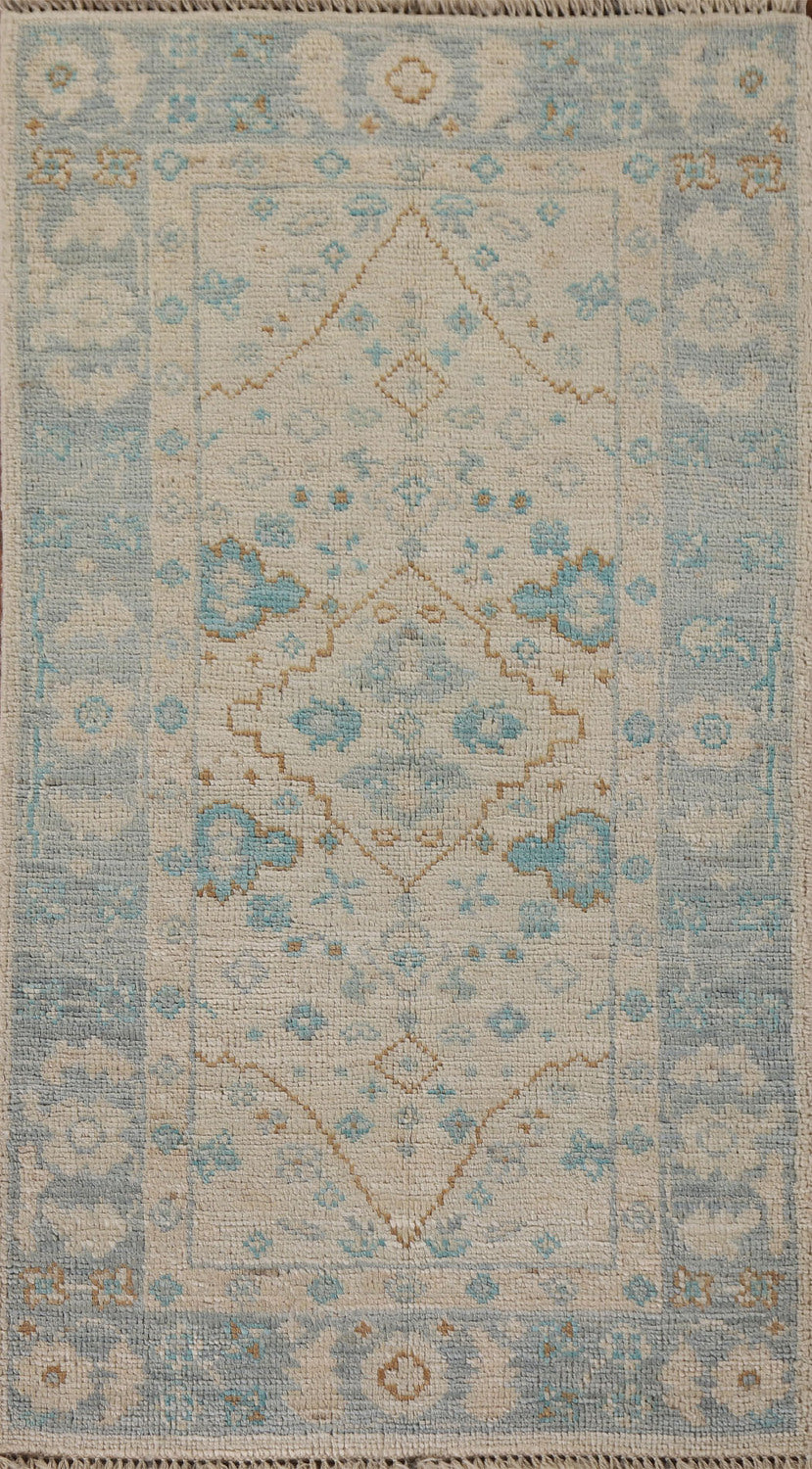 Vegetable Dye Oushak Oriental Accent Rug 2x4