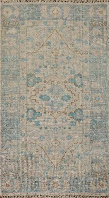 Vegetable Dye Oushak Oriental Accent Rug 2x4
