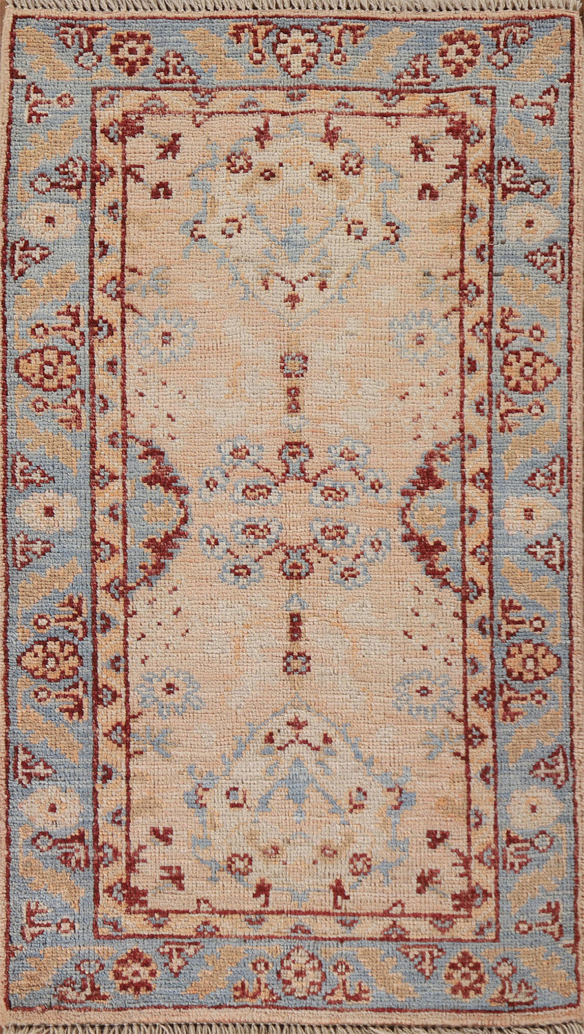Vegetable Dye Oushak Oriental Accent Rug 2x4