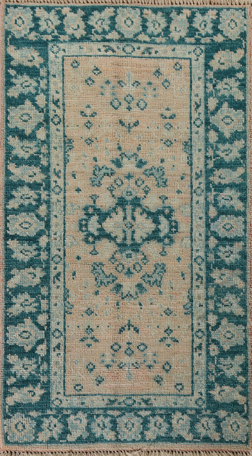 Vegetable Dye Oushak Oriental Accent Rug 2x4