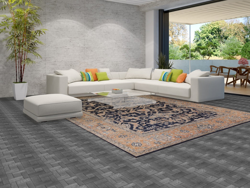 Vegetable Dye Ziegler Large Living Room Rug 10x14