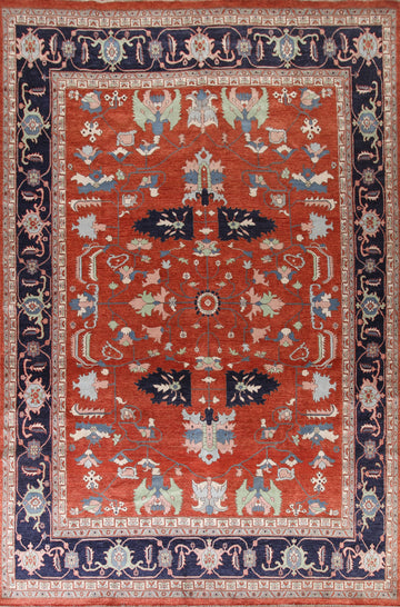 Vegetable Dye Ziegler Oriental Area Rug 9x12