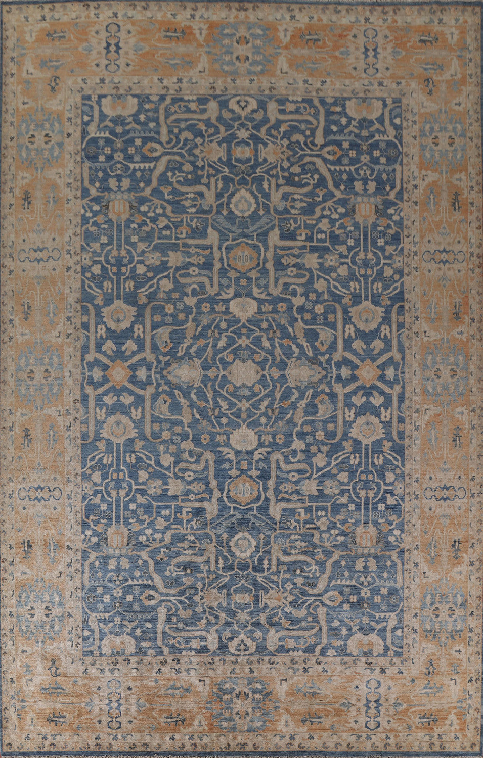 Vegetable Dye Ziegler Large Living Room Rug 10x14
