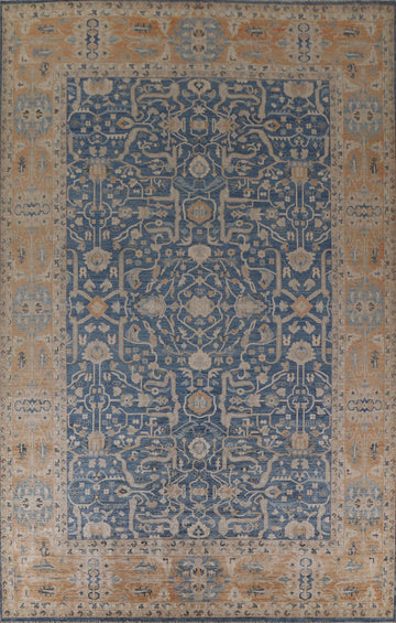 Vegetable Dye Ziegler Large Living Room Rug 10x14