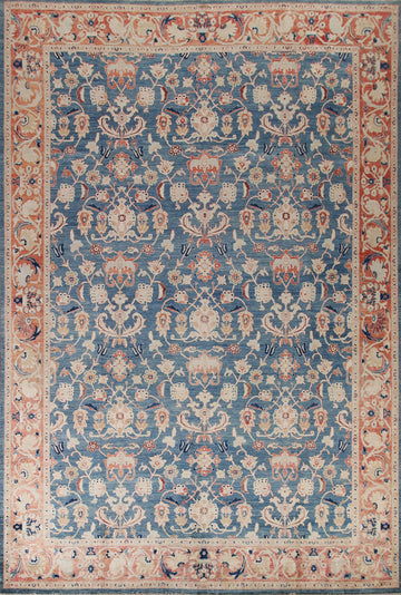 Vegetable Dye Sultanabad Oriental Area Rug 10x13