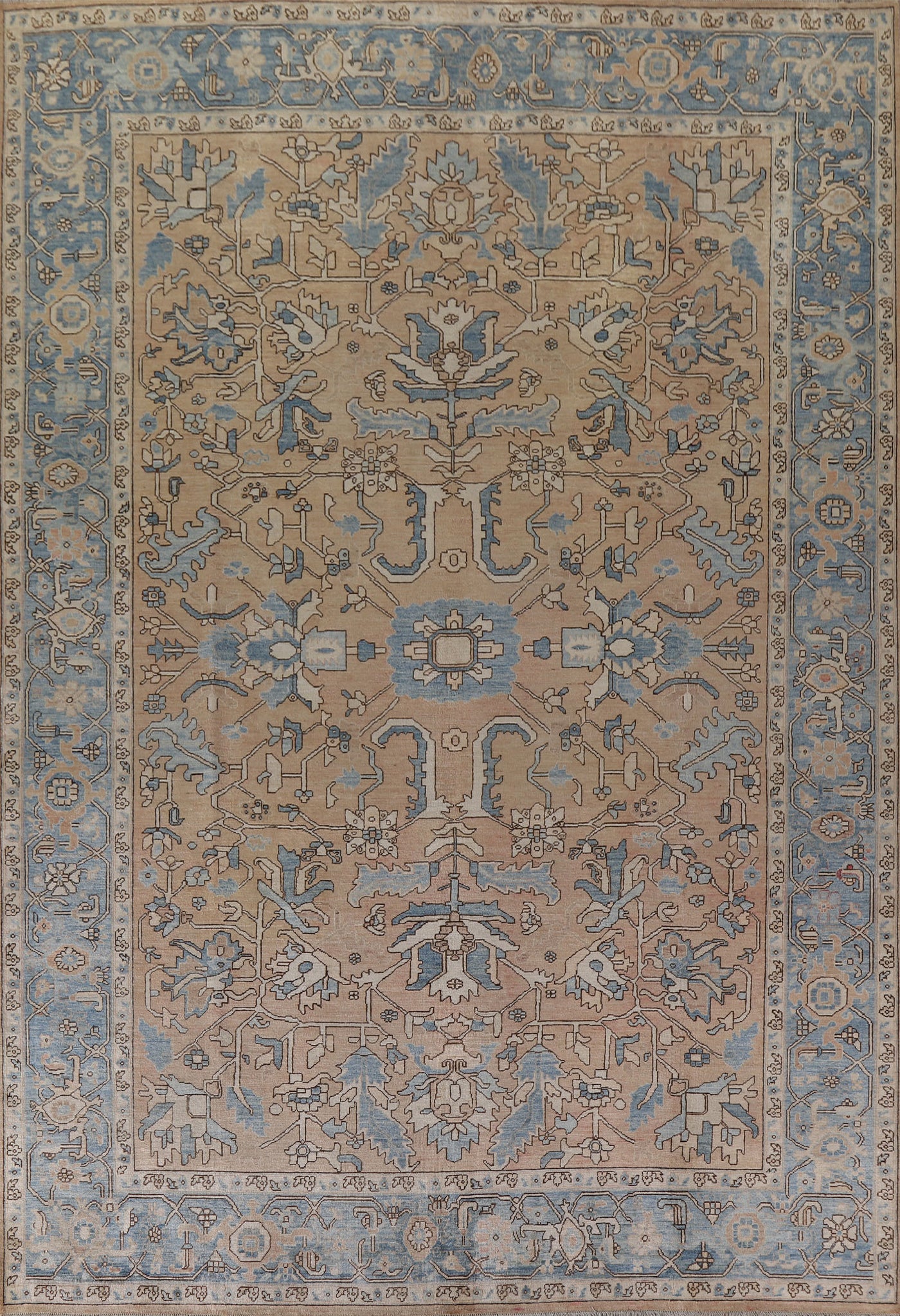 Vegetable Dye Heriz Serapi Oriental Area Rug 9x12