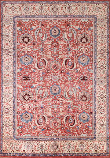 Vegetable Dye Ziegler Oriental Area Rug 9x11