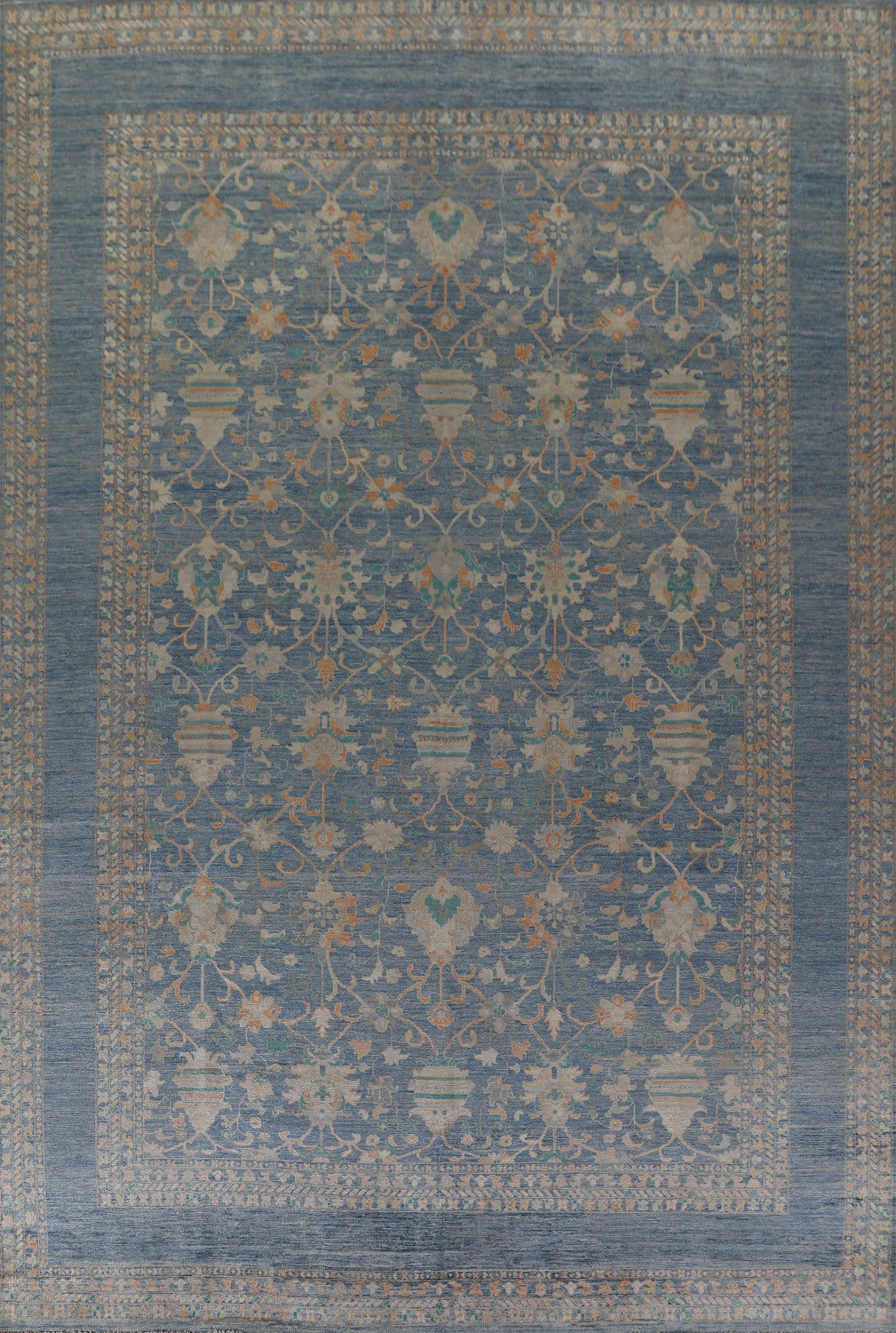 Vegetable Dye Ziegler Living Room Rug 10x14