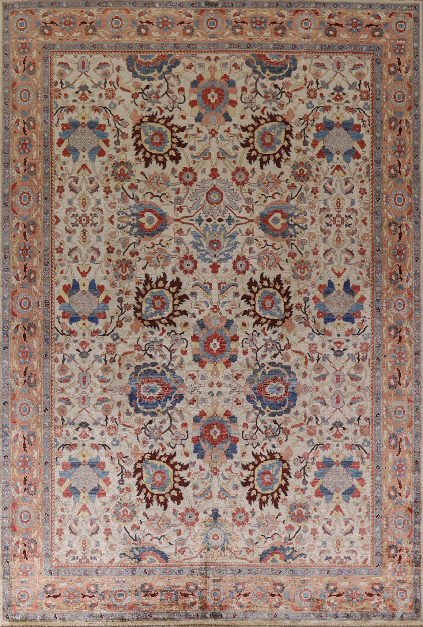 Vegetable Dye Ziegler Oriental Area Rug 9x12