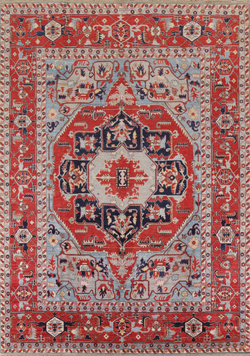 Vegetable Dye Heriz Serapi Oriental Area Rug 9x12