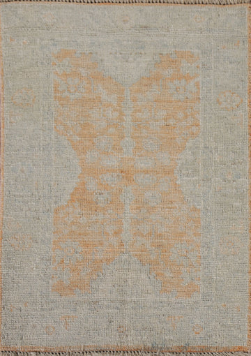 Vegetable Dye Oushak Foyer Oriental Rug 2x3