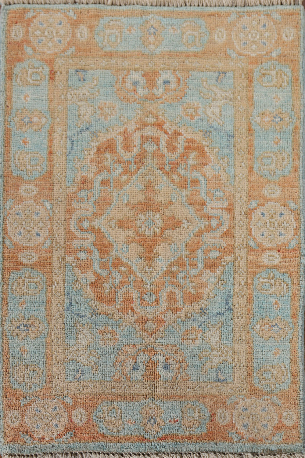 Vegetable Dye Oushak Oriental Accent Rug 2x3