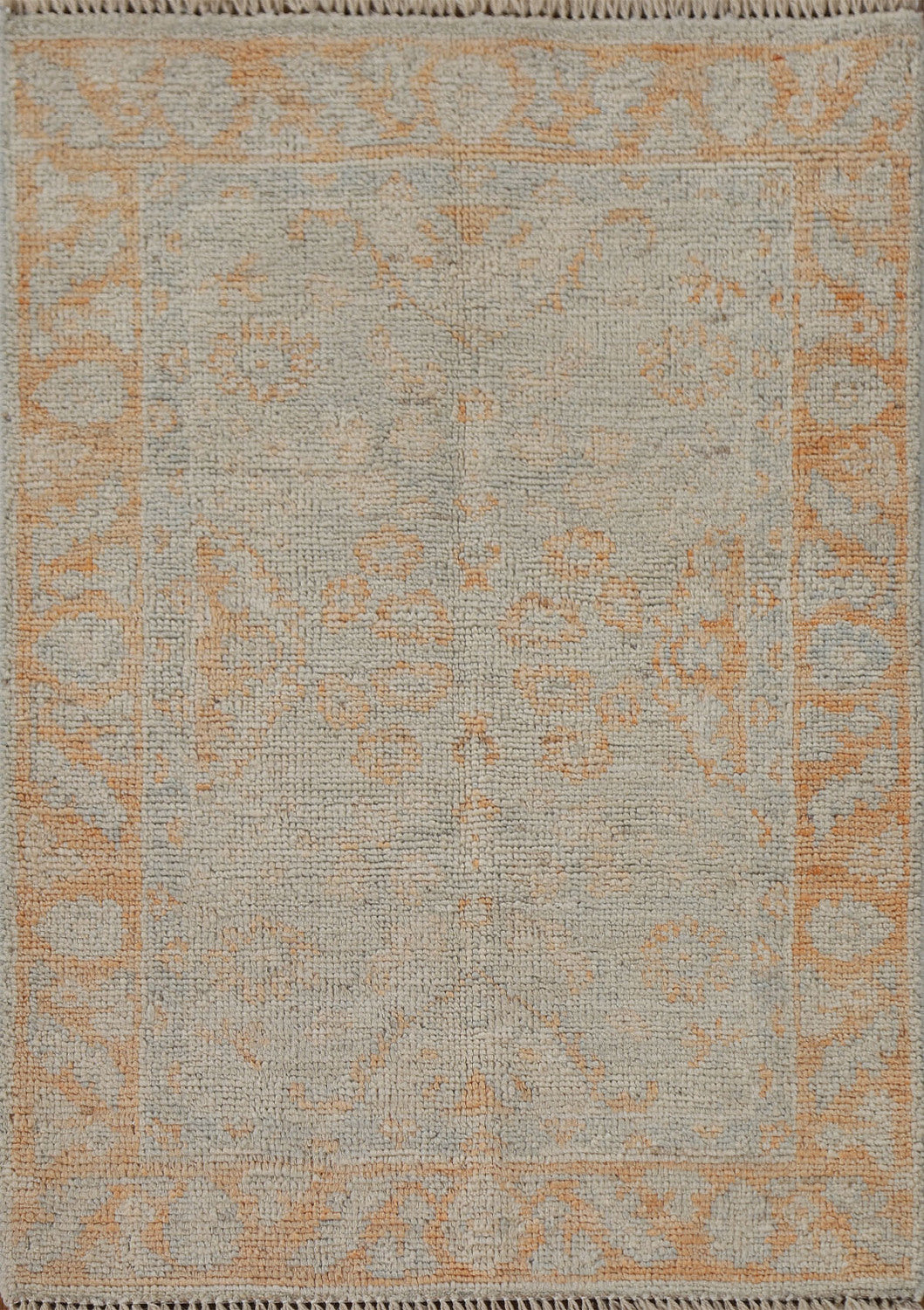 Vegetable Dye Oushak Oriental Rug 2x3