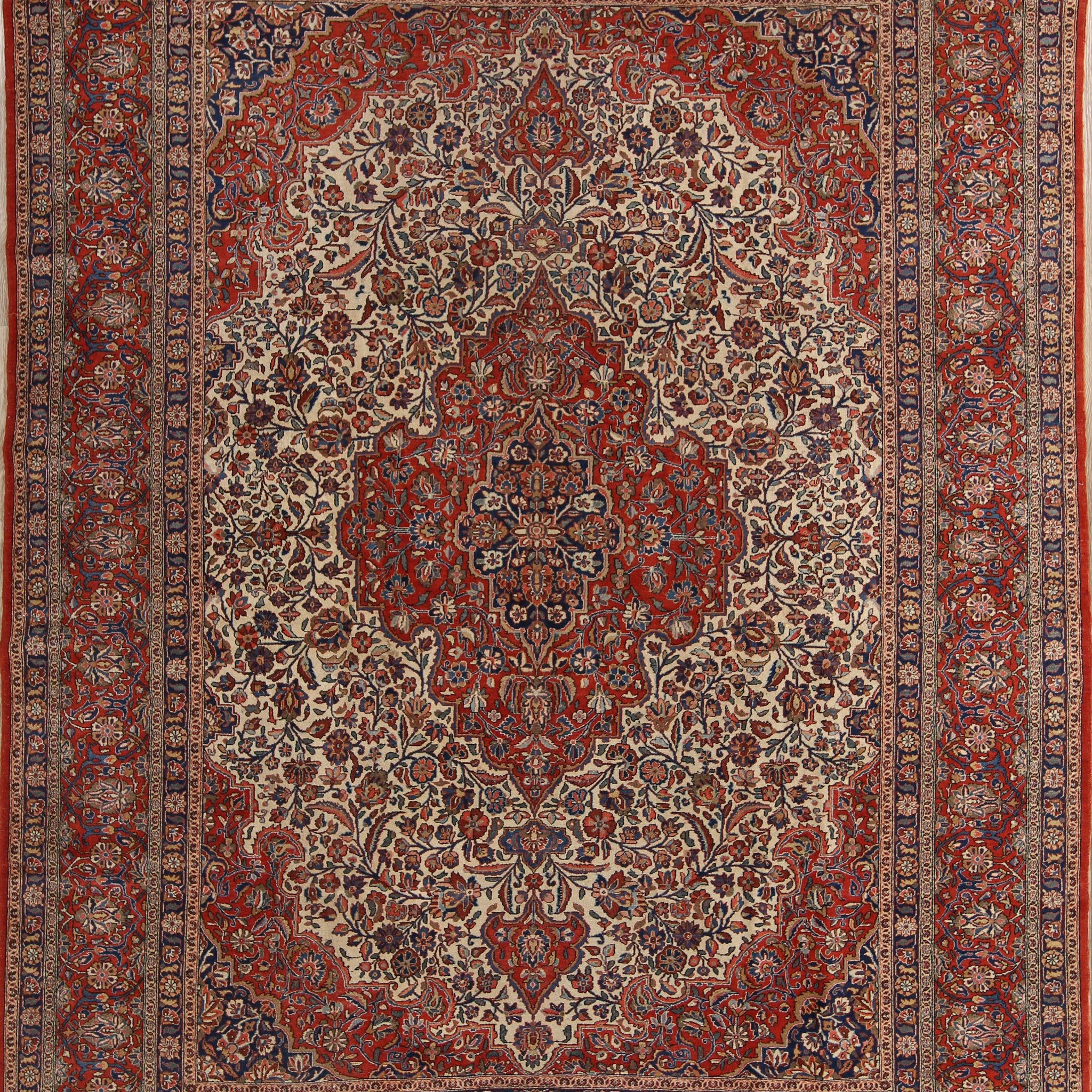 10x13 Kashan Persian Area Rug