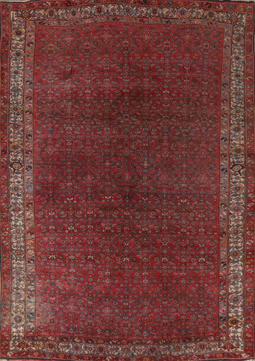 Vegetable Dye Bidjar Persian Living Room Area Rug 8x11