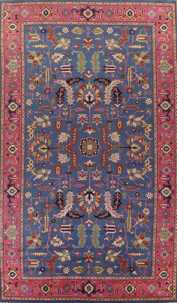 Blue Heriz Serapi Palace Size Large Rug 10x17