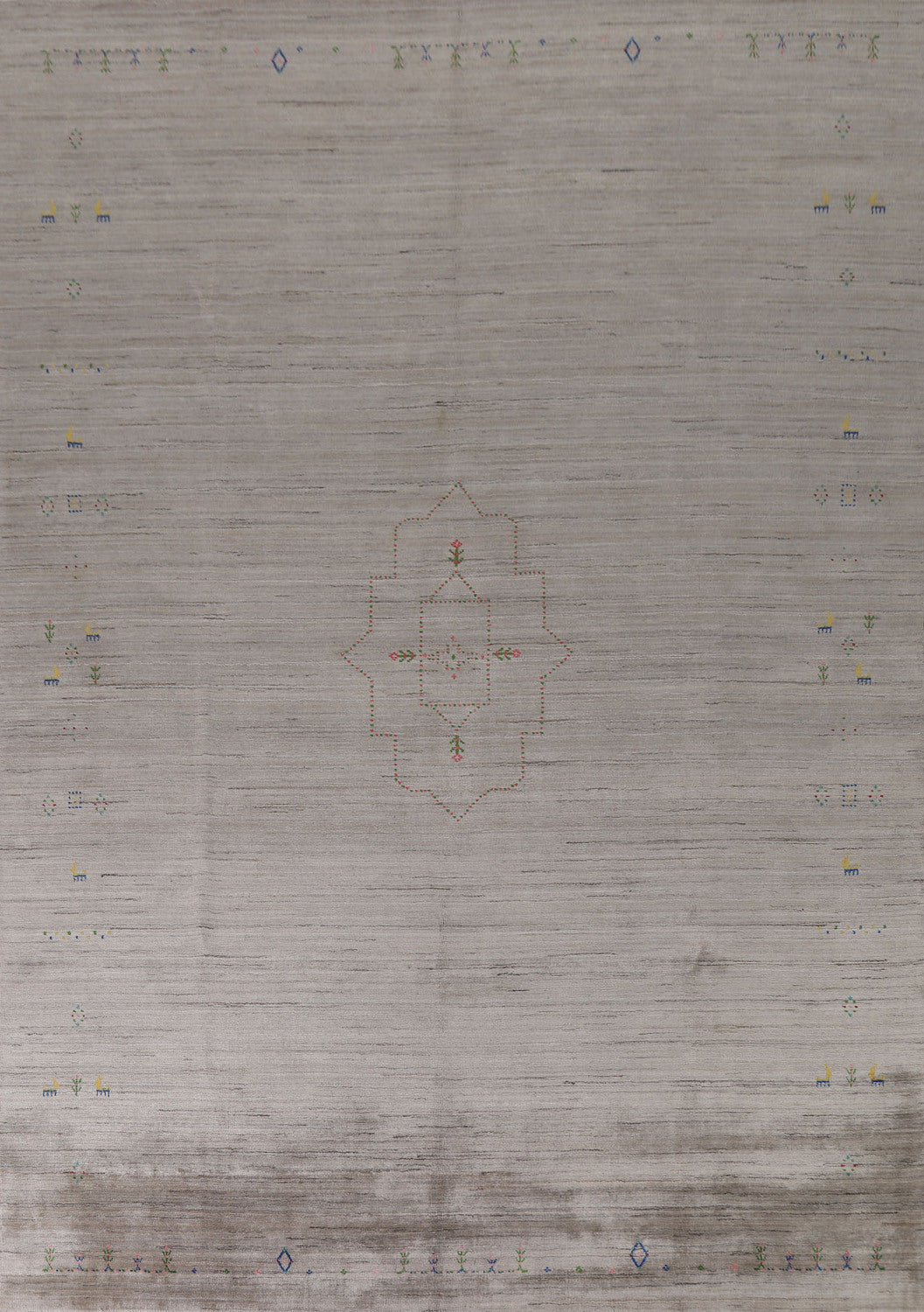 Handmade Gabbeh Living Room Rug 9x12
