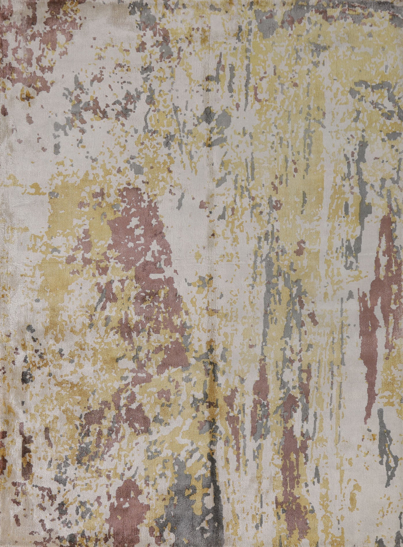All-Over Handmade Abstract Rug 5x7