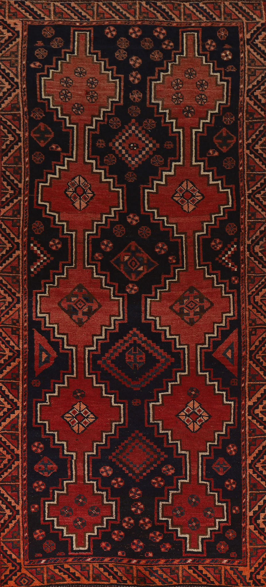 Geometric Lori Persian Runner Rug 4x9