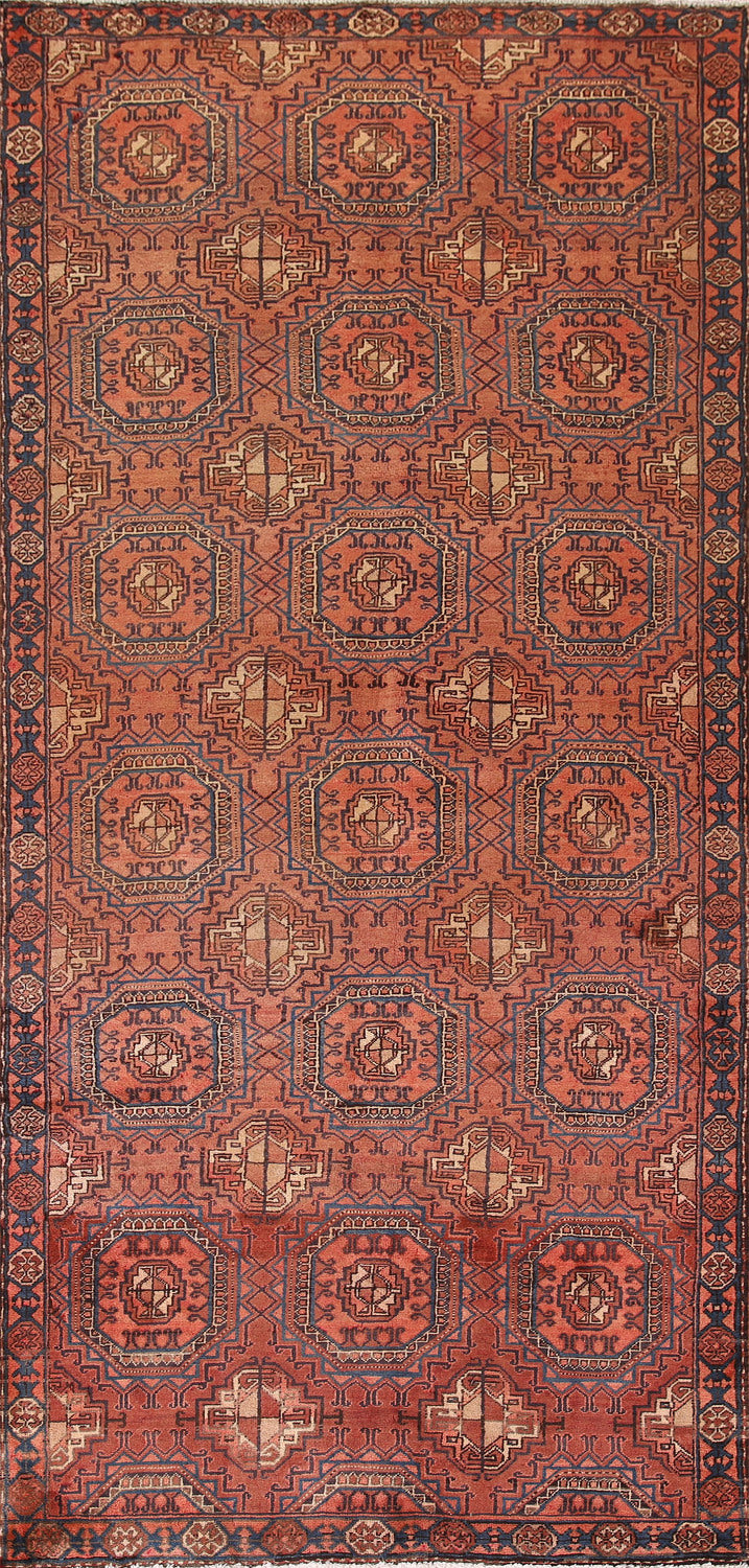 Geometric Balouch Persian Living Room Rug 5x11