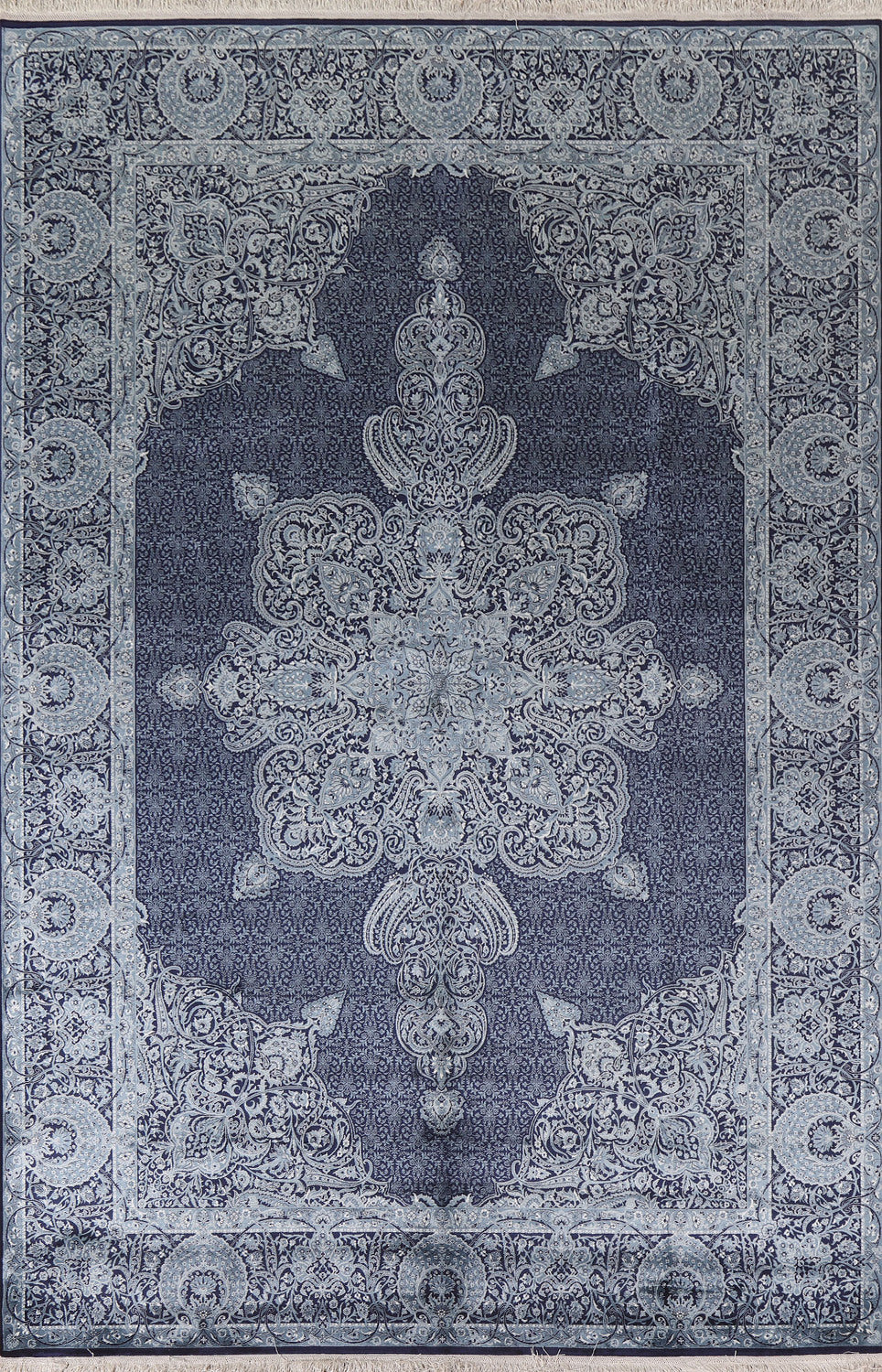 Traditional Kashan Living Room Area Rug 6x10