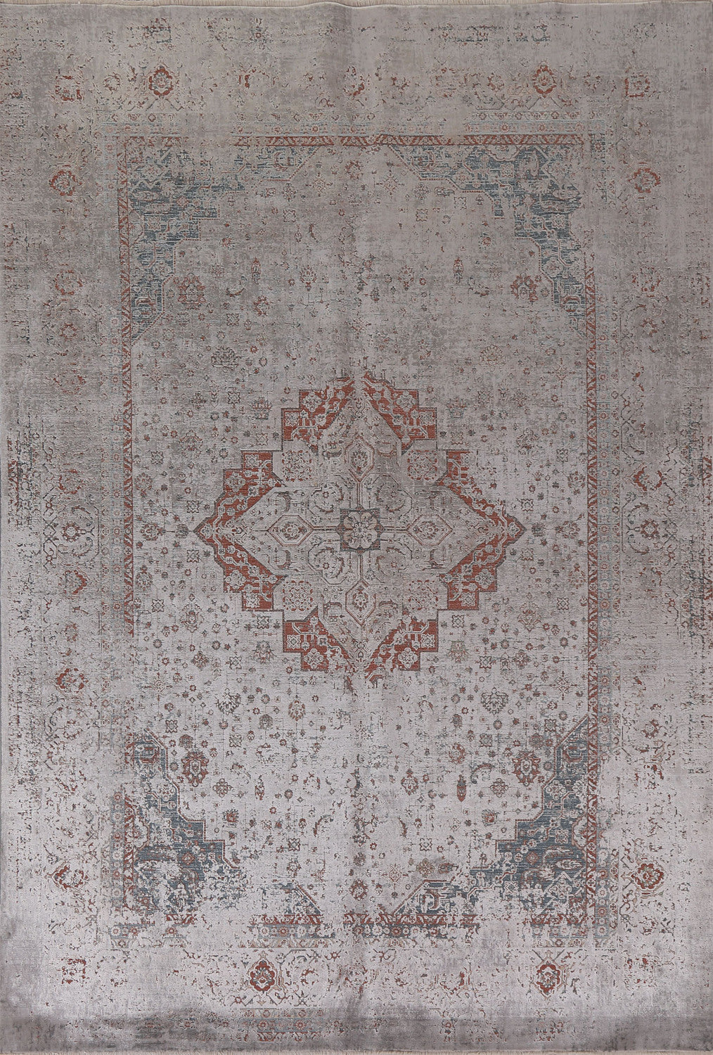 Turkish Heriz Traditional Area Rug 7x10