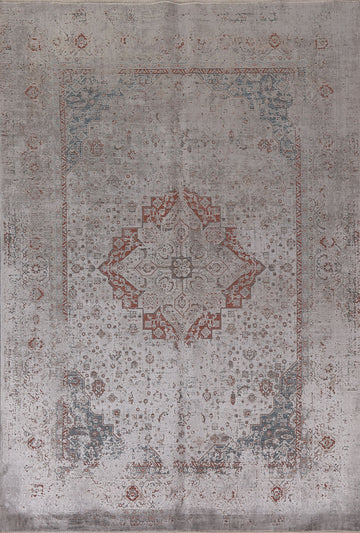 Turkish Heriz Traditional Area Rug 7x10