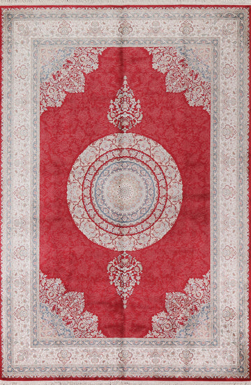 Traditional Qum Oriental Area Rug 6x10