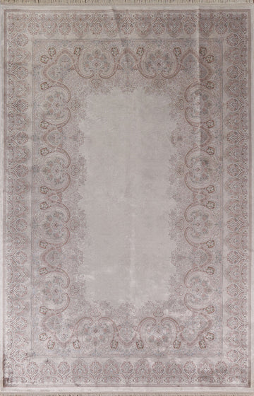 Victorian Style Qum Traditional Area Rug 7x10